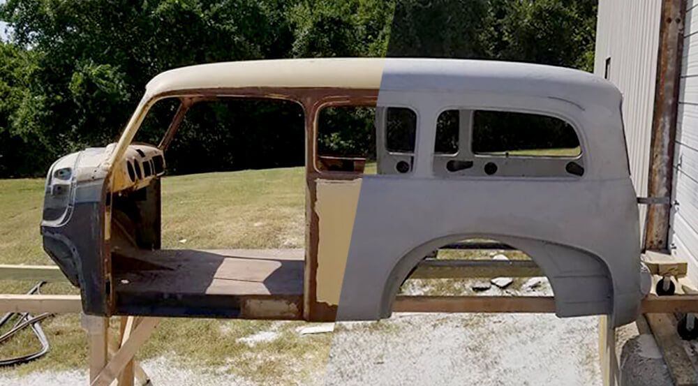 Industrial rust removal