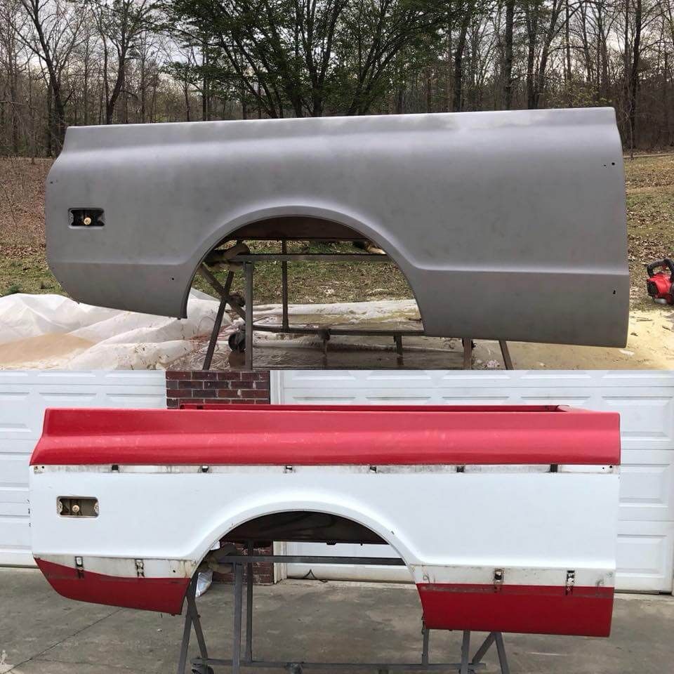 Equipment surface restoration